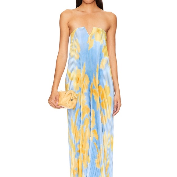 Black Tie Gown L'IDEE Jardin Blue - Picture 2 of 7